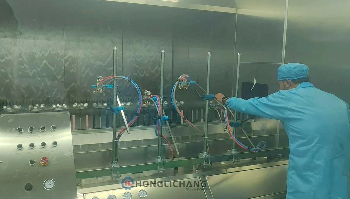 Linea de vernidura UV automatica