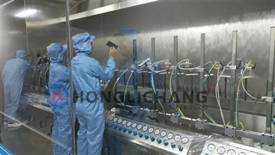 Linea de vernidura UV automatica a bas d’aqua-